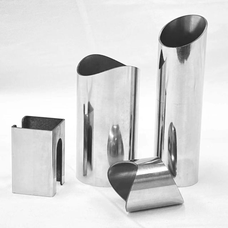 51 X 0.6 X 100mm Stainless Steel Fitting Flagpole Short Tube Metal Laser Cutting Pipe