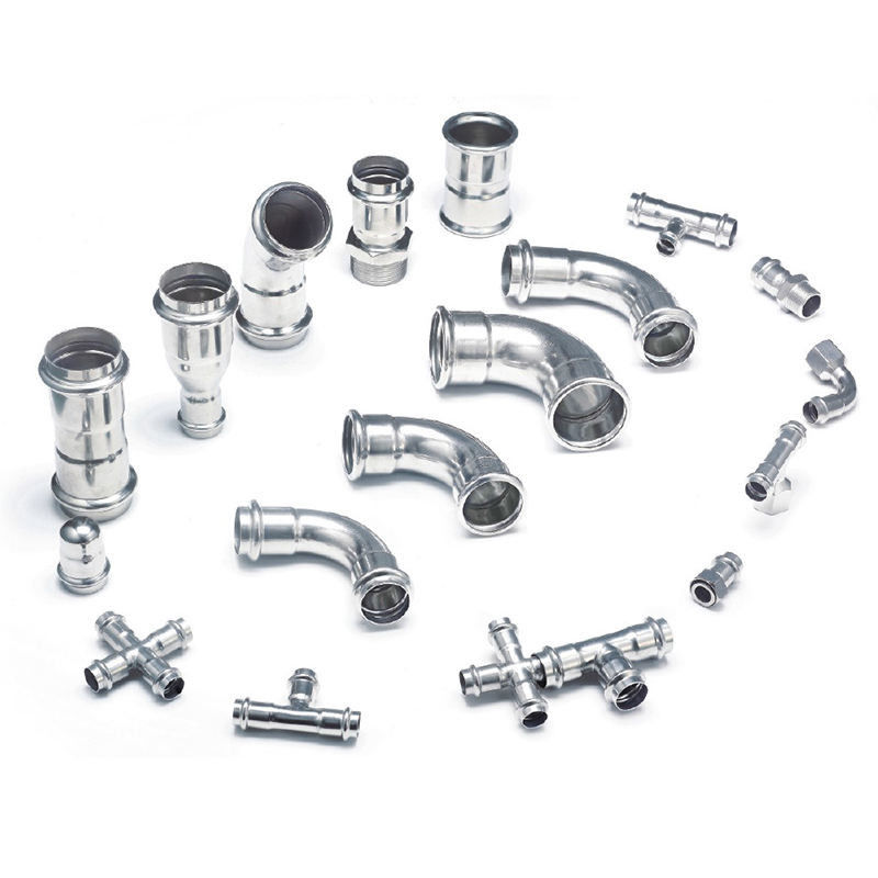 Stainless Steel Pipe Fitting Food Grade Ss316 Sanitary Pipe Fittings